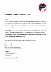 BENVENUTI ALLA STAGIONE 2019-2020-1